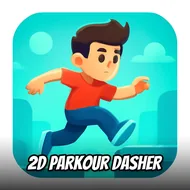 2D Parkour Dasher - Obstacle Run game
