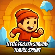 Little Frozen Subway Temple Sprint - Jungle Run game