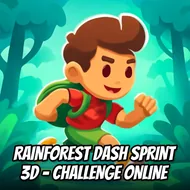 Rainforest Dash Sprint 3D - Challenge Online - Jungle Run game